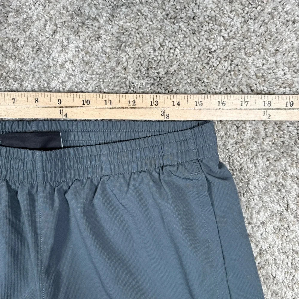 Under Armour Track Pants Mens Large Gray Vital Woven Mesh Lined Sporty Ankle Zip